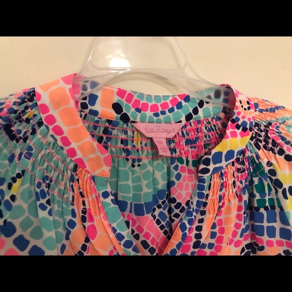 ❗️Sold - Colorful EUC Lilly Pulitzer Top - Picture 4 of 5